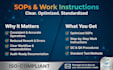 write technical sops, qc procedures, and iso documentation