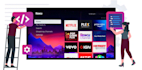 build ott streaming apps for roku, fire TV, android TV and channels