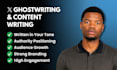 ghostwrite high engagement x twitter content in your voice