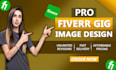 design a professional fiverr gig thumbnail