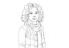 draw unique line art, portrait and character illustration