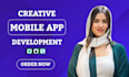 design develop mobile app development, android apps creation, flutter app dev