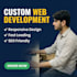 build a responsive custom website using react js and tailwind css