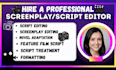 format, edit, and polish your script to industry standard