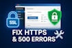 fix wordpress http 500 error, install ssl and solve https issues fast in 1 hour