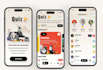 develop a custom educational, interactive, and corporate training quiz app