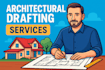 do architectural drawing, house plans city permit mep structural engineering