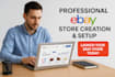create verified ebay sellers account, ebay store setup