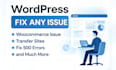 fix wordpress errors, speed issues, security bugs, and optimize your website