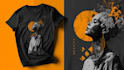 design a creative graphic t shirt design