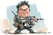 draw artistic cartoon caricatures
