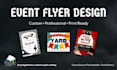 create an eye catching event flyer