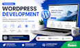 design business portfolio website using wordpress