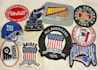 create custom embroidered,patch,iron on,sew on,velcro badge