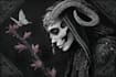 make a dark art illustration