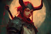 create fantasy character portrait art