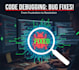 debug and fix your code in javascript react nodejs express