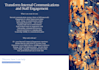 design internal communications plans and engagement strategy