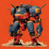 create custom mecha robot art