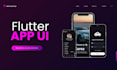 design modern flutter UI screens for your mobile app