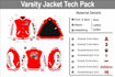 design and manufacture premium custom varsity jackets