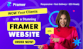 update or fix framer figma to framer website develop framer landing page framer