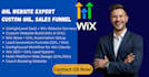 redesign custom gohigh level website design with wix redesign and sales funnel