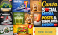 design best social media posts and canva templates