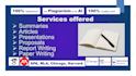 do research, article and summary writing