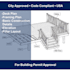 create deck replacement permit plans seattle,california,USA
