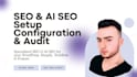 do complete ai SEO setup for your wordpress, shopify, webflow and framer