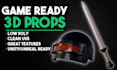 create game ready 3d assets for unity and unreal engine