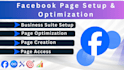 create and optimize your facebook business page
