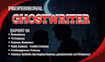 ghostwrite your romance book romantasy ya fantasy novel fiction as a ghostwriter