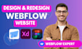 do modern webflow website design for brands, webflow expert