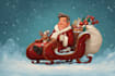 unique christmas cartoon caricature