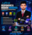 develop a responsive and modern website using HTML, CSS, javascript, and nodejs