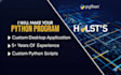 create your python application