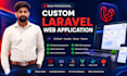 build custom laravel full stack web application