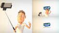 do funny 3d character custom logo animation