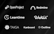 install redmine, leantime, taiga, wekan and outline