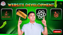 do website development as full stack developer