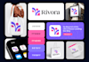 design full branding kit, brand guidelines, brand style guide identity and logo