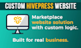 create hivepress listings site from scratch