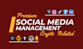 be your web3, nft token, crypto social media marketing manager
