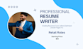 write you a resume that is tailored for retail roles