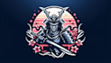 make different samurai knight mascot logo for your company