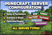 help you with minecraft server configuration