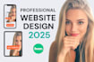 design a custom, modern, responsive wix website from scratch