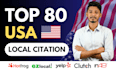 do 80 USA local citations to boost your local SEO